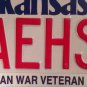 Arkansas U.S. ARMY KOREAN WAR VETERAN license plate Korea US Mitary Vet Infantry