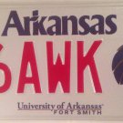 UNIVERSITY of ARKANSAS FORT SMITH license plate LIONS UAFS Lion Arboretum Trees