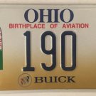 GOLF NEC BUICK WORLD SERIES license plate Golfer Golfing 190 Tee low Number Club