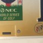 GOLF NEC BUICK WORLD SERIES license plate Golfer Golfing 190 Tee low Number Club