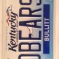 Vanity D BEARS license plate Chicago NFL NYIT Hershey Brown Baylor University QB