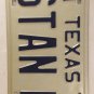 TX vanity STAN B STANLEY license plate 1982 Stanislas Stanlee Stanly Stanlea