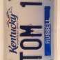 Vanity THOMAS TOM 1 license plate Tommy Thompson Thom Thomas Tomas Tomie Tommie