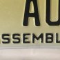 New Jersey GENERAL ASSEMBLY license plate political Assemblyman senate politics