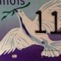 Illinois WILDLIFE DOVE license plate Olive branch Bird Peace PV Prevent Violence