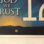 IN GOD WE TRUST license plate USA Sunset religion Catholic Church Christ Jesus