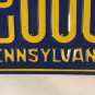 Pennsylvania DUQUESNE UNIVERSITY ALUMNI license plate Dukes Pittsburgh Duke NCAA