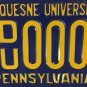 Pennsylvania DUQUESNE UNIVERSITY ALUMNI license plate Dukes Pittsburgh Duke NCAA