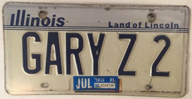 Vanity GARY S 2 license plate Gareth Garfield Garret Gerald Garry Garrison Garth
