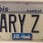 Vanity GARY S 2 license plate Gareth Garfield Garret Gerald Garry Garrison Garth