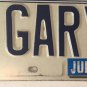 Vanity GARY S 2 license plate Gareth Garfield Garret Gerald Garry Garrison Garth