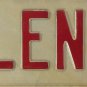 Vanity GLEN T license plate Glenn Glendale Glendon Glenda Glenna Glennie Glennon