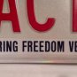 Arkansas US ARMY NATIONAL GUARD ENDURING FREEDOM VETERAN license plate Military