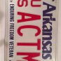 Arkansas US ARMY NATIONAL GUARD ENDURING FREEDOM VETERAN license plate Military