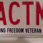Arkansas US ARMY NATIONAL GUARD ENDURING FREEDOM VETERAN license plate Military