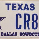 TX Dallas Cowboys vanity PATRICK CRAYTON license plate NFL WR football Chargers