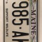 ACADIA NATIONAL PARK WILDLIFE license plate Cadillac Chaplain Mountain Trail AKG