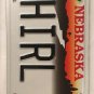 Neb vanity SHIRL SHIRLEY W license Plate Shirlee Shirly Sheryl Shirlene Shirleen