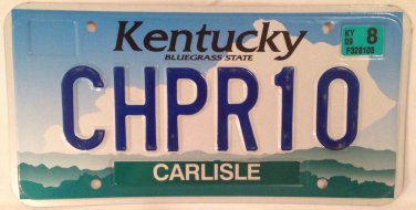 Vanity CHPR CHOPPER 10 license plate Helicopter Pilot Air Motorcycle Harley HD