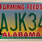 TRACTOR AGRICULTURE FARMER license plate Farm Sunset Grain Silo Cereal Rancher