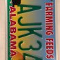TRACTOR AGRICULTURE FARMER license plate Farm Sunset Grain Silo Cereal Rancher