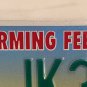 TRACTOR AGRICULTURE FARMER license plate Farm Sunset Grain Silo Cereal Rancher