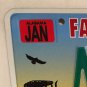 TRACTOR AGRICULTURE FARMER license plate Farm Sunset Grain Silo Cereal Rancher