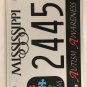 AUTISM SPEAKS Awareness license plate 2445 ASP Autistic Child Cure Puzzle Ribbon