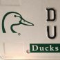 DUCKS UNLIMITED Mallard Wild Duck license plate Hunt animal Hunter Wildlife bird