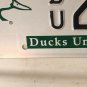 DUCKS UNLIMITED Mallard Wild Duck license plate Hunt animal Hunter Wildlife bird