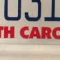 NC WILDLIFE TROUT license plate Brookie Fish Fishing River Fly Fisherman Angling