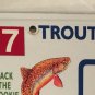 NC WILDLIFE TROUT license plate Brookie Fish Fishing River Fly Fisherman Angling