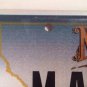 Vanity MARS MAN license plate Planet Star Astronaut Space Martian rocket station