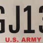 Texas U.S. ARMY license plate USA military vet War Infantry Hero Veteran soldier