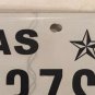 Texas U.S. ARMY license plate USA military vet War Infantry Hero Veteran soldier