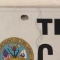 Texas U.S. ARMY license plate USA military vet War Infantry Hero Veteran soldier
