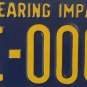 PA HEARING IMPAIRED DEAF ASL license plate Hard Loss American Sign Language Ear