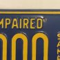 PA HEARING IMPAIRED DEAF ASL license plate Hard Loss American Sign Language Ear