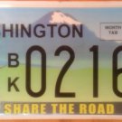 SHARE THE ROAD license plate Bike Biker Bicycle Cycling Pedestrian Motorcycle