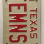 TX vanity FEMINIST license plate Women Rights Liberation Equality Sexes Pay Vote