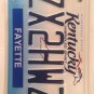 Kentucky vanity FORD ESCORT ZX2 HOT WHEELS license plate Model Car Rod Collector