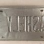 Vanity ASHELY ASHLEY license plate Ashlee Ash Ashlea Ashly Ashlie Ashlei Shely