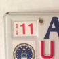 Arkansas AIR FORCE ARMED FORCES RETIRED license plate Airman Pilot Mitary Plane