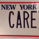 New York Liberty vanity G CAREY license plate Cary Carrie Caroline Cari Carlene