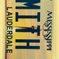 Vanity SMITH A license plate Smithson Smitty Smyth Smythe Smithyn Wesson