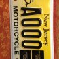 New Jersey HANDICAP MOTORCYCLE license plate sample Bike Cycle Motorbike Harley