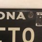 NFL AZ CARDINALS vanity 6 FEET 8 INCHES license plate Size Football ft 6-foot-8