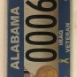 IRAQ WAR Veteran LOW #60 license plate Iraqi Freedom Desert Storm vet Medal Gulf