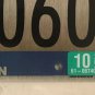 IRAQ WAR Veteran LOW #60 license plate Iraqi Freedom Desert Storm vet Medal Gulf