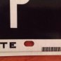 Texas Lone Star State optional license plate Map Star GD 05 FP